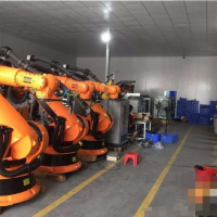 轉(zhuǎn)讓二手機器人沖壓機聯(lián)線、二手沖閑上下料機器人
