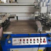 轉讓二手全通絲印機立式絲印機半自動絲印機7090臺面