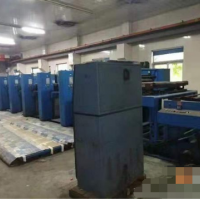 轉讓二手意高發1450-9色機組式柔版機