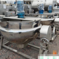 轉(zhuǎn)讓二手電加熱夾層鍋二手蒸炒鍋二手食品炒鍋