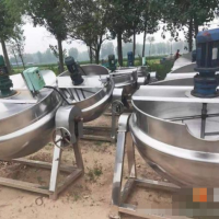 轉(zhuǎn)讓供應(yīng)二手蒸炒鍋 304材質(zhì) 雙層 600升
