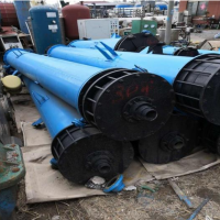 轉讓換熱器 二手石墨換熱器 二手塊狀石墨換熱器冷凝器 30平