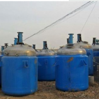 2019最新資訊購銷二手20立方搪瓷攪拌式反應釜 10噸不銹