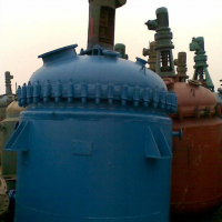 出售二手 搪瓷反應釜 二手不銹鋼反應釜 5噸反應釜 電加熱反