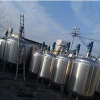 精品出售二手不銹鋼電加熱攪拌罐