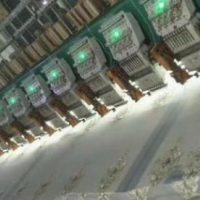 轉(zhuǎn)讓二手電腦繡花機(jī)二手絎繡機(jī)便宜處理正在做貨。