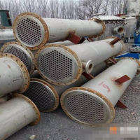 轉讓二手9成新石墨冷凝器 不銹鋼列管冷凝器 搪瓷冷凝器 玻璃