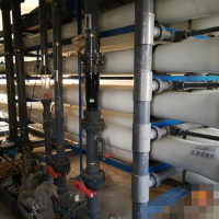轉讓處理二手水處理 陶瓷管雙機水處理 50噸反滲透水處理