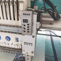 低價出售恒豐928350全伺服剪線機2臺,一臺帶繩繡頭,一臺