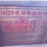 轉(zhuǎn)讓天馳絎縫機(jī)