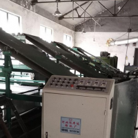 9.9成新A186F梳棉機流水線便宜出售，可以做網套棉胎，針