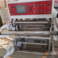 轉讓江陰鑫磊/2014年/700型/三臺熱切袋卡頭袋制袋機