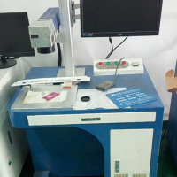 轉讓五金不銹鋼激光鐳雕機二手激光鐳雕機