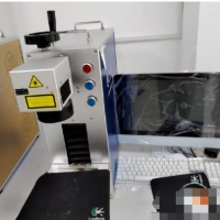 轉讓二手便攜式 臺式激光打標機 工廠批發價便宜處理 免費打樣