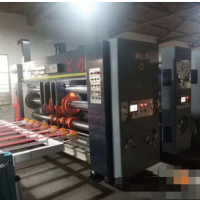 出售紙箱機械設備 水墨印刷開槽機