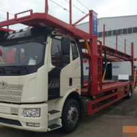 轉(zhuǎn)讓解放J6轎運車 可拉5臺轎車的運輸車