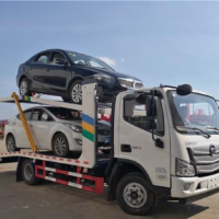 轉讓新款一拖二清障車 轎運車 商品車事故車運輸利器 國五國六