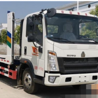 轉讓新款一拖二清障車 轎運車 豪沃藍牌國五清障車 轎運車