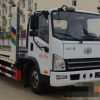 轉讓解放黃牌國五一拖二清障車 新款清障車 轎運車
