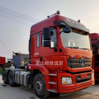 出售二手德龍M3000牽引車 國五雙驅(qū)輕體430馬力
