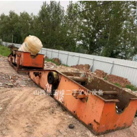 Crusher, dewatering