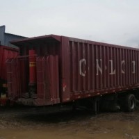 出售9.5米后翻半掛車 13米標箱側翻半掛車 手續齊全