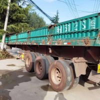 轉讓二手11米60側翻半掛車，富華橋八成新輪胎原車手續剛審完