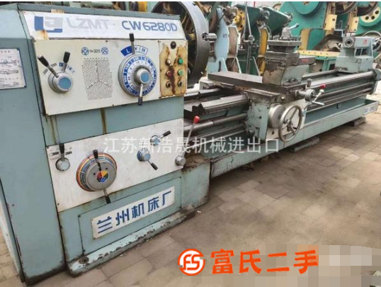 低價轉讓二手蘭州CW6280Dx3米普車床面寬550