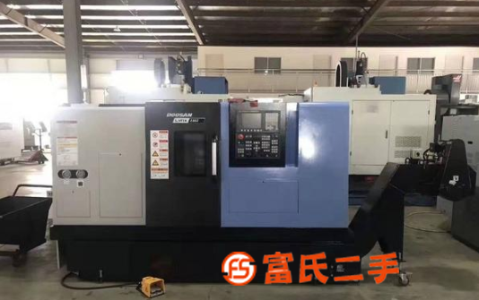 轉(zhuǎn)讓機(jī)械廠急售安裝未用[韓國(guó)斗山LYNX235II數(shù)控斜身車