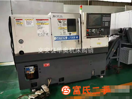 在位出售二手{日本OKUMA L200E-M車銑復(fù)合}二手車