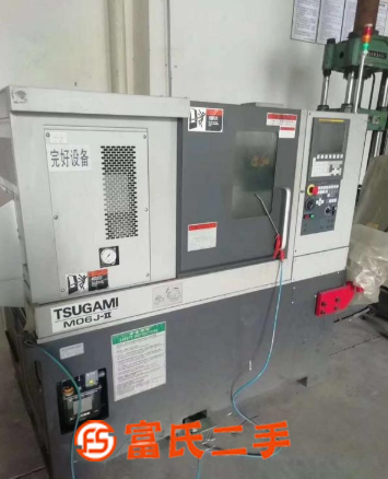 轉讓機械廠急售二手津上M06J-II數控斜身車