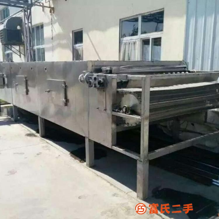 處理二手電加熱50型網(wǎng)帶烘干機(jī) 二手網(wǎng)帶烘干機(jī)