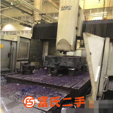 轉讓二手臺灣3米高明數控龍門銑