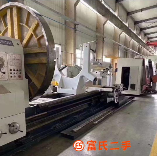 低價轉讓二手沈陽CW61200-5米臥式車床二手臥式車