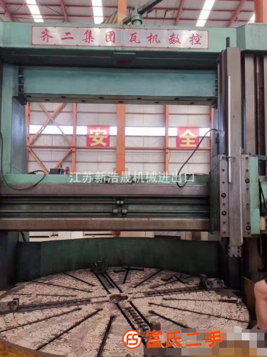 加工廠轉型出售二手{大連CQX5240立式車床}二手立車
