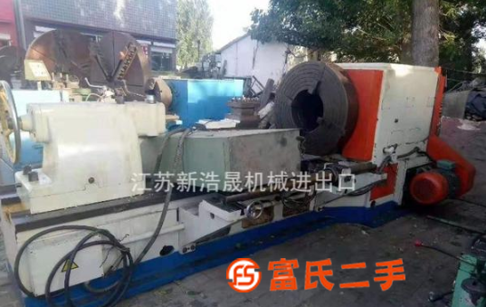 工廠轉(zhuǎn)型低價出售[山東Q1343管子螺紋車床]二手