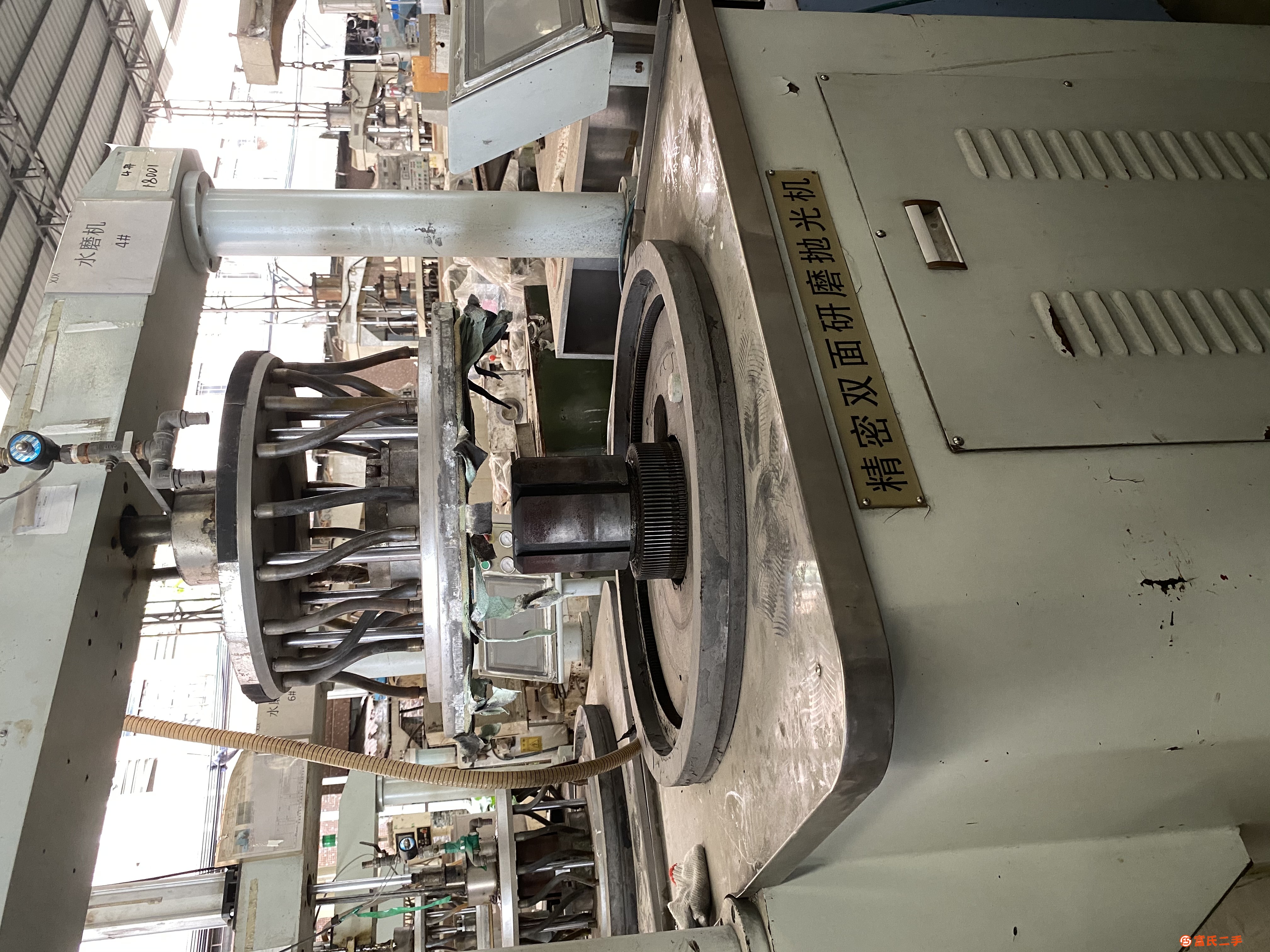 出售二手精密雙面拋光機  平面研磨機9B