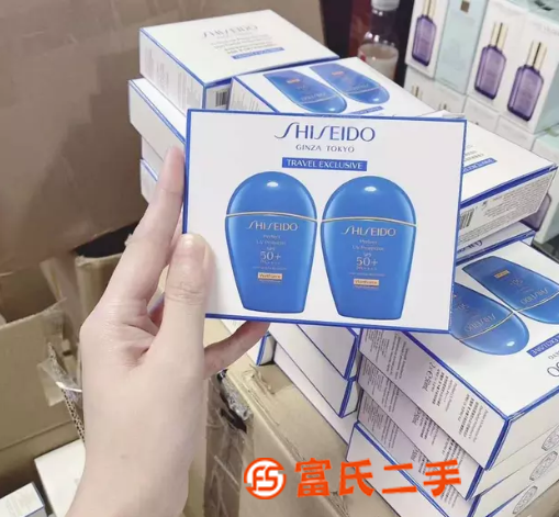 深圳龍華區(qū)出全新資生堂藍(lán)胖子防曬霜50ml