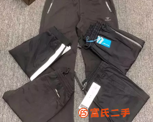 361運動男休閑針織長褲品牌服飾尾貨批發