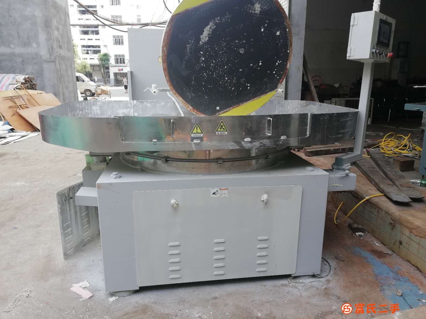 二手1200MM單面拋光機(jī)臺(tái)灣多米諾品牌