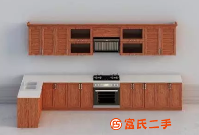 梵臣定制 歐式U型櫥柜 帶吊柜地柜收納方便