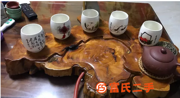 自制獨(dú)一無(wú)二涯柏茶盤(pán)。600元