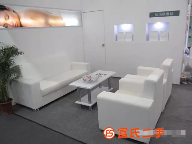 上海會展家具租賃 布藝沙發 圓弧沙發 貴賓桌椅暖爐