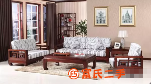 木言木語新中式沙發仿古實木沙發組合出售