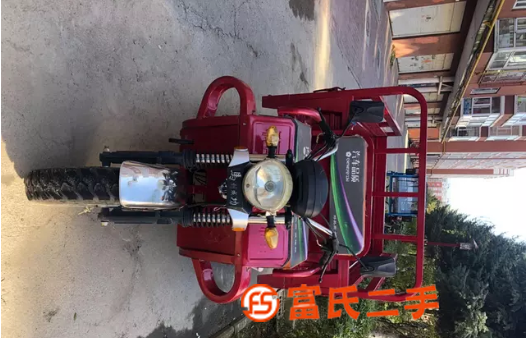 19年紅色汽油三輪摩托車 宗申牌 老人開的沒