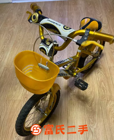 鳳凰兒童自行車山地車16寸