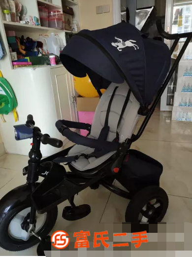騰地，2折轉讓新兒童推車腳踏三輪車