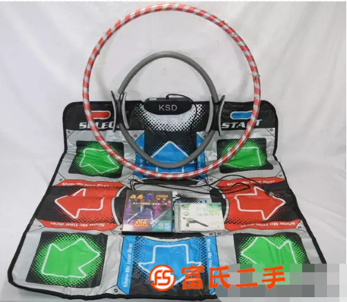 出售普拉提圈+呼啦圈兩件健身用品(贈跳舞毯)
