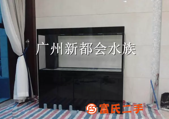 廣州清洗魚缸造景定做魚缸水族箱海鮮池亞克力大魚缸