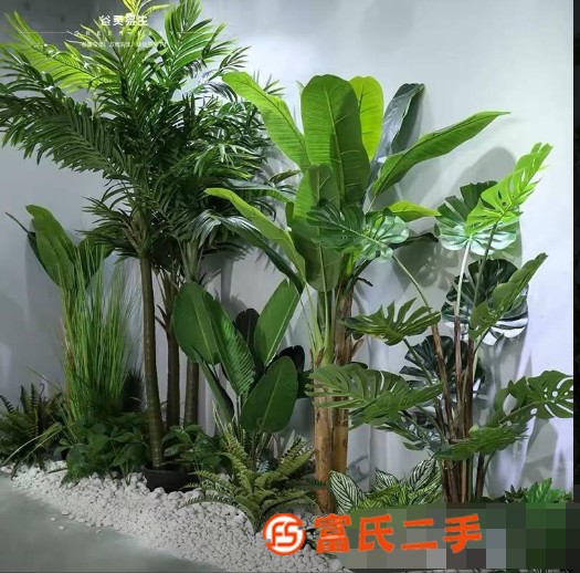 大型仿真植物盆栽旅人蕉盆景裝飾餐廳辦公室櫥窗綠植